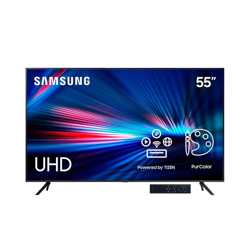 TV Samsung 55 Pulgadas 4K Ultra HD Smart TV LED UN55AU7000FXZX